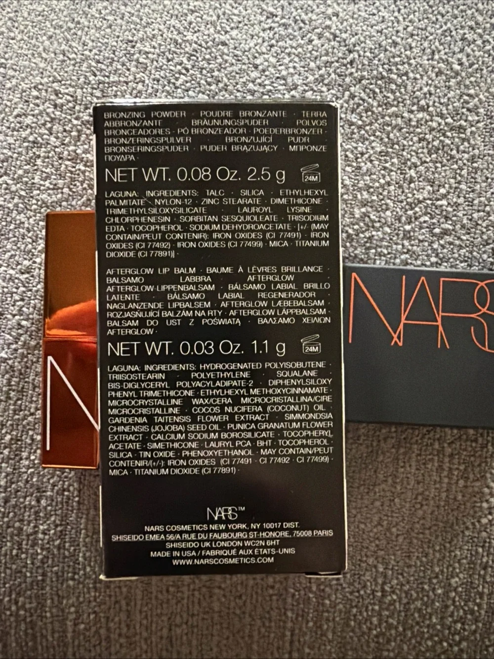 NARS laguna duo